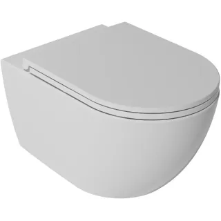 Подвесной унитаз Isvea Vea Rondo 10VA02002SV безободковый белый